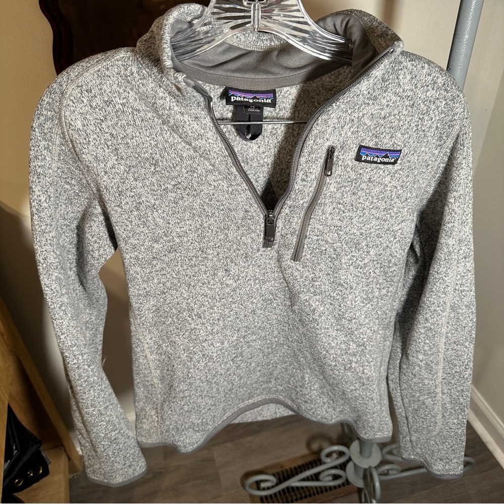 Patagonia Jacket Womens XS Gray Better Sweater Fleece Jumper